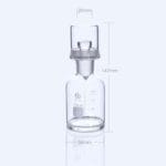 BOD Bottle with cover, Clear Glass, 125 ml to 1.000 ml