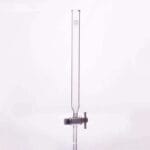 Chromatography Column with Beaded Rim and PTFE Stopcock,Without Frit