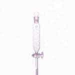 Cylindrical separating funnel with glass stopcock and stopper, graduated, 50 to 1.000 ml