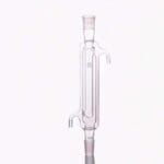 Davies condenser with joint and double surface, length 200 mm to 400 mm.