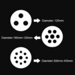 Desiccator Plate, Porcelain, Multiple Sizes-1