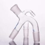Distilling Distributor acc. to Bernauer, Borosilicate Glass 3.3, Three Cores for Round Bottom Flasks