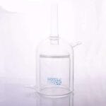 Double jacketed Buechner funnel with slit-sieve, 50 ml to 1.000 ml