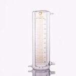 Double Jacketed Measuring Cylinder, 200–2000 ml, Borosilicate Glass 3.3