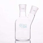 Double-necked  cylindrical bottle, capacity 250 to 5.000 ml