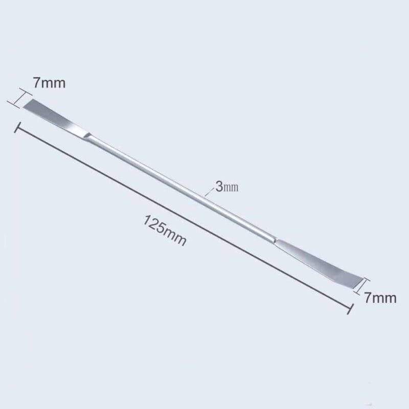 Double-spatulas-Chattaway-spatula-stainless-steel-125mm Double Spatulas, Chattaway Spatula, Stainless Steel, 10 to 45 cm