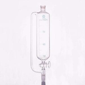 Pressure Equalizing Dropping Funnel, 50 to 2000ml, PTFE/Glass Stopcock