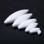 Elliptical Magnetic Spin Bars, PTFE-Coated, Length 6-100 mm, 10 units/Pack