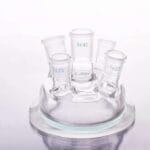 Five-necked reaction head, flange diameter DN 100 to DN 200