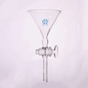 Funnel with stopcock, diameter 95 mm to 120 mm
