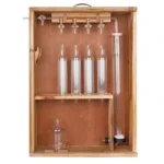 Gas analysis Apparatus acc. to Orsat Lunge,  include 4 absorption bottles