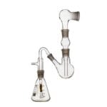 Glass twin impinger apparatus