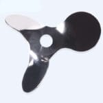 Lab propeller blades, 3-winged, blade diameter 40 to 80 mm