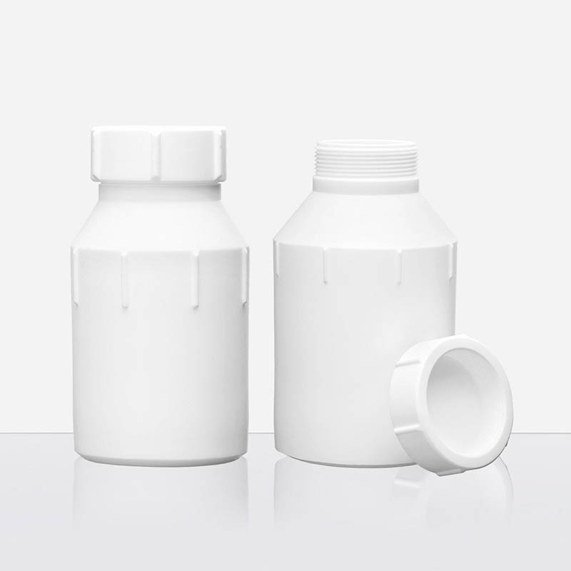PTFE Screw Top Bottle-3 PTFE Screw Top Bottle Narrow Mouth with Cap, 50 to 5000 ml