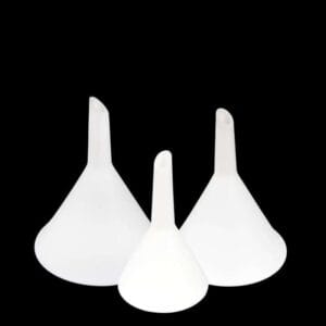 PTFE funnel, Corrosion-Resistant, diameter 50 mm to 160 mm