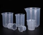 Plastic Measuring Beaker, 25 to 1,000 ml, Transparent PP