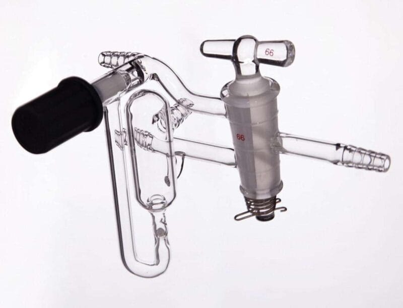 Pressure release valve with bubbler