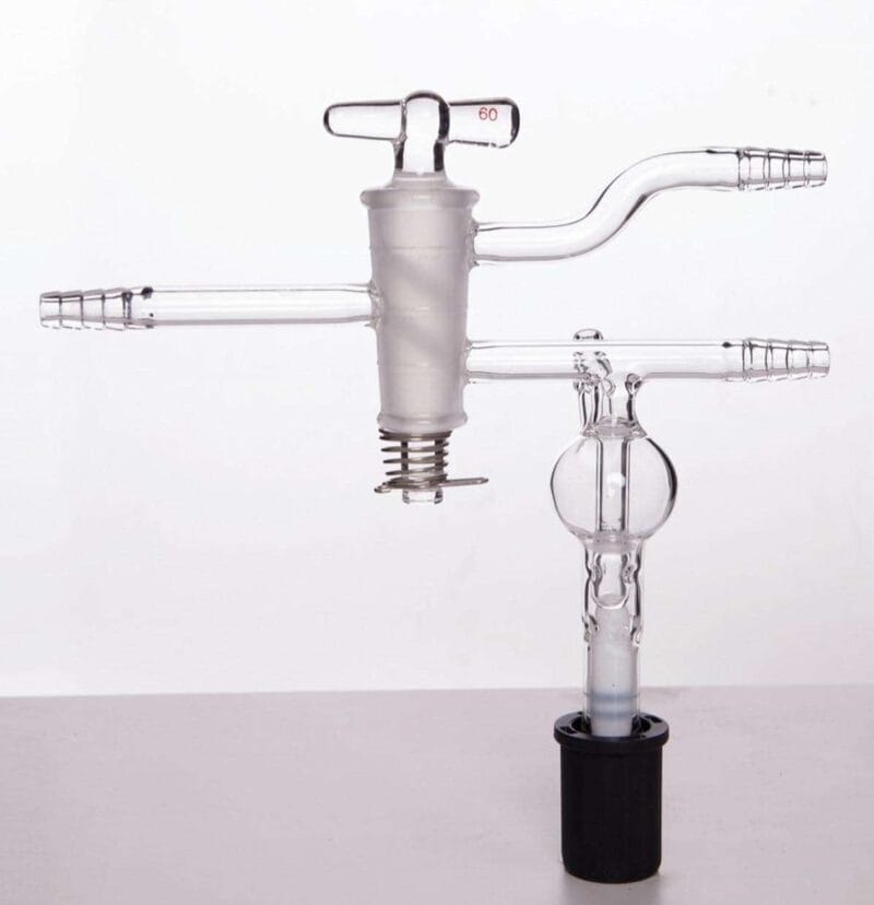 Rapid purge valve with bubbler