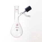 Schlenk Kjeldahl Flask with Side High Vacuum Valve, 50–1000 ml