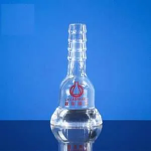 Schlenk adapter with #15 o-ring joint and hose connector