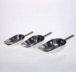 Stainless steel hand scoop
