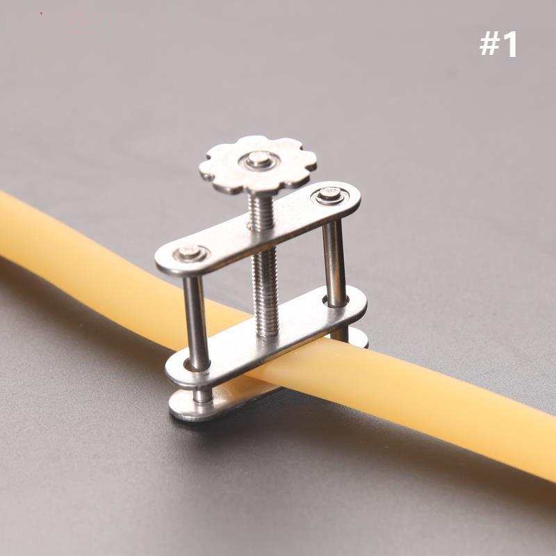Tube-clamp-acc.-to-Hoffmann-1-1.jpg Tube Clamp acc. to Hoffmann, Made of Stainless Steel, Steel Galvanised, and Brass