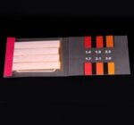 pH indicator papers, measuring range 1.4 to 3