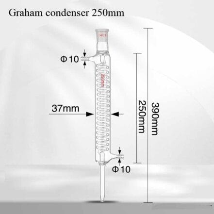 Kjeldahl Distillation apparatus Kit with Graham Condenser, 250-1.000 ml ...
