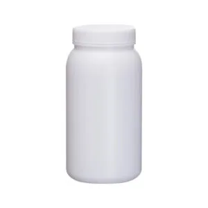 HDPE wide mouth bottles, capacity 8 ml to 1.000 ml
