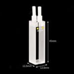 UV Quartz Flow Cell, 10 mm Lightpath, 2 Clear Windows, M4 Thread-2