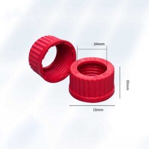 PBT GL45 Screw Open-Top Cap