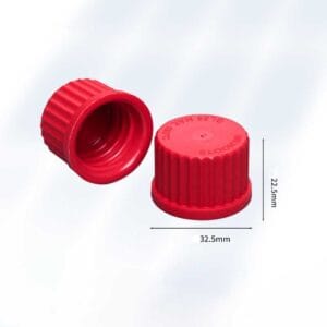 PBT GL25 Screw Cap (Solid & Open-Top) Pack of 3