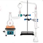 2-Neck Flask Distillation Set with Allihn Condenser, 250–1000ml