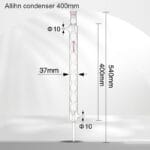 Kjeldahl Distillation apparatus Kit with Allihn Condenser-400mm