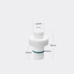 PTFE Stirrer Bearing Adapter, Standard Joint Vacuum Seal, Anti-Rotation-24-8mm