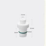 PTFE Stirrer Bearing Adapter, Standard Joint Vacuum Seal, Anti-Rotation-29-8mm