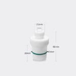PTFE Stirrer Bearing Adapter, Standard Joint Vacuum Seal, Anti-Rotation-40-8mm